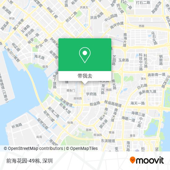 前海花园-49栋地图