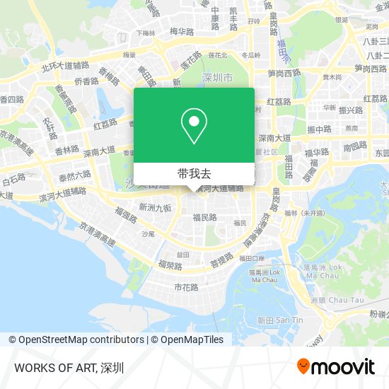 WORKS OF ART地图