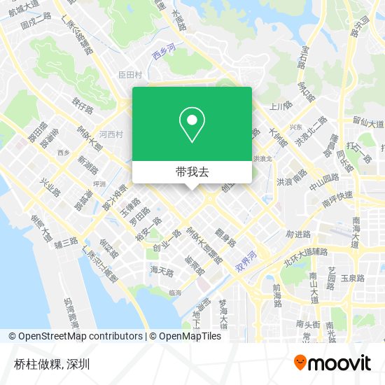 桥柱做粿地图