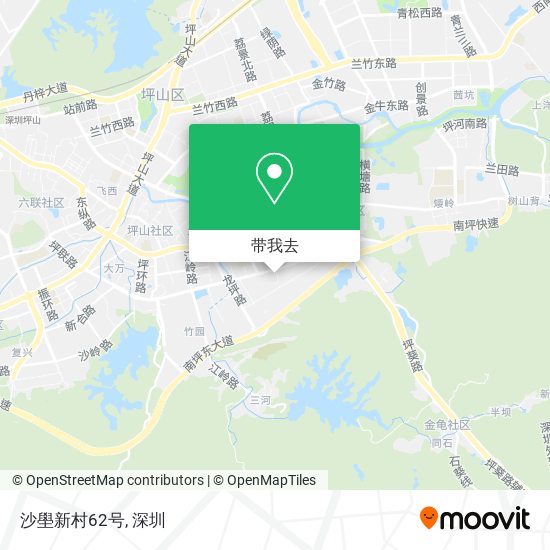 沙壆新村62号地图