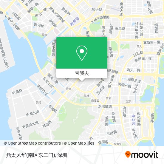 鼎太风华(南区东二门)地图