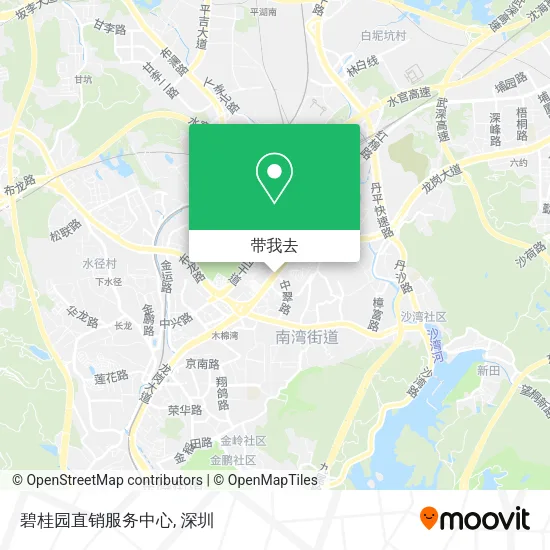 碧桂园直销服务中心地图