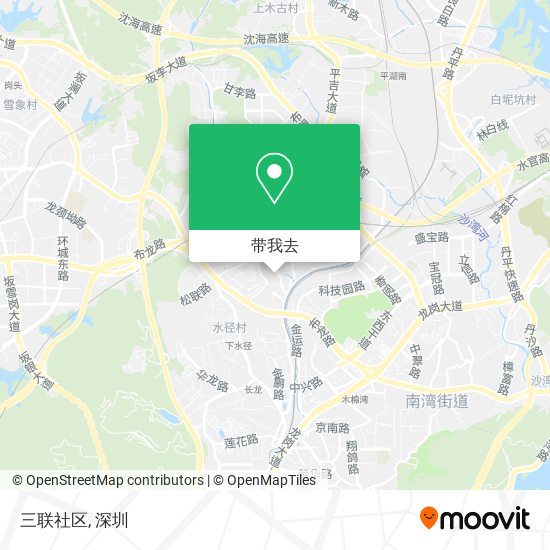 三联社区地图
