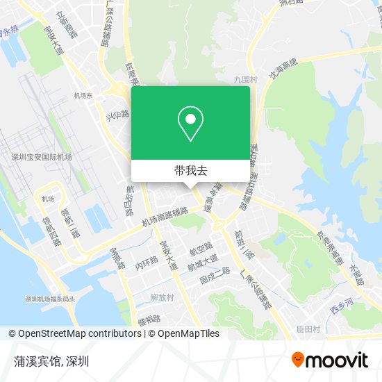 蒲溪宾馆地图