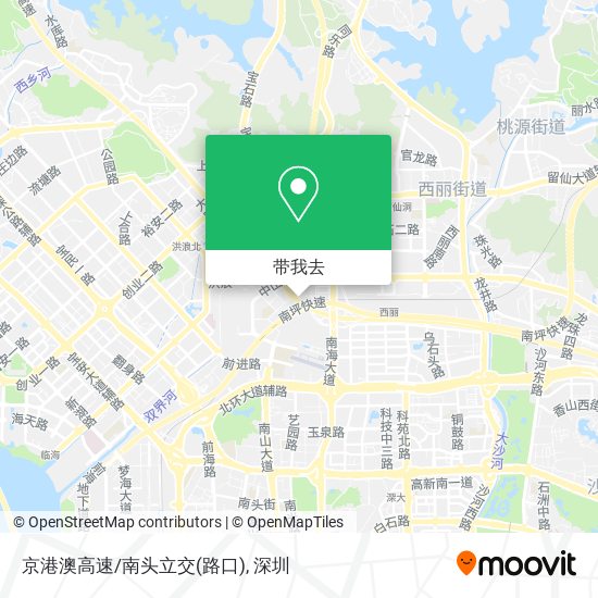京港澳高速/南头立交(路口)地图