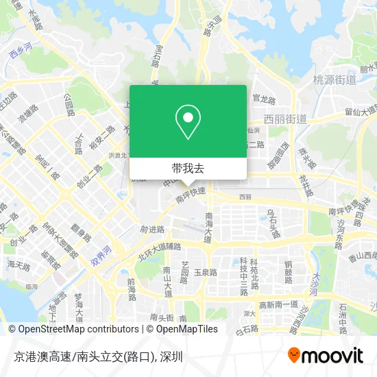 京港澳高速/南头立交(路口)地图