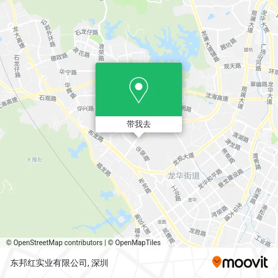 东邦红实业有限公司地图