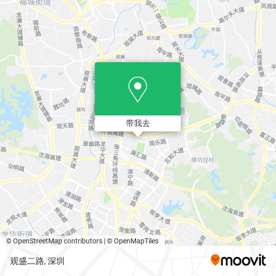 观盛二路地图