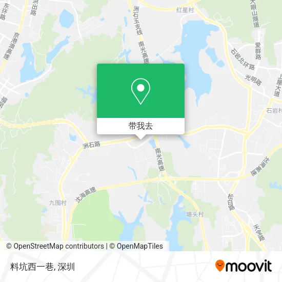 料坑西一巷地图