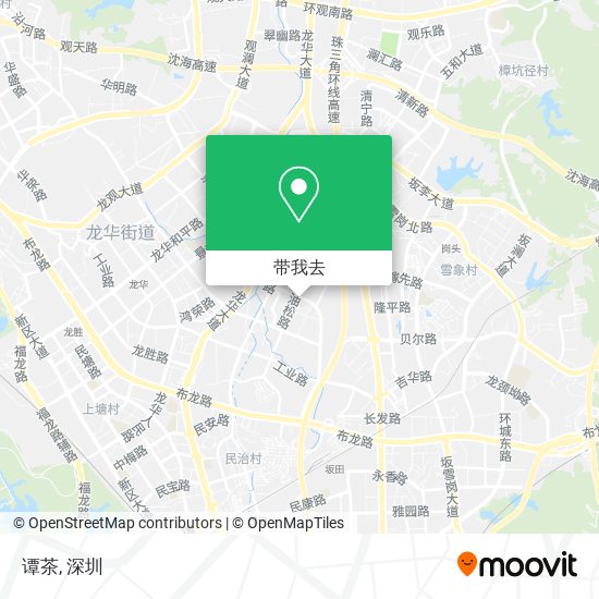 谭茶地图