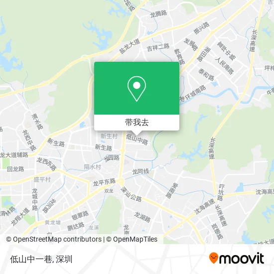 低山中一巷地图