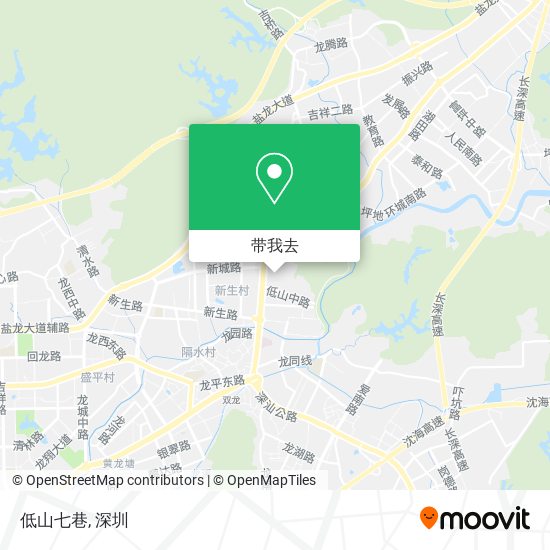 低山七巷地图