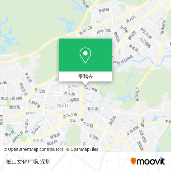 低山文化广场地图