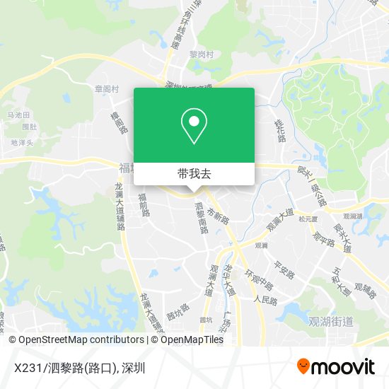 X231/泗黎路(路口)地图