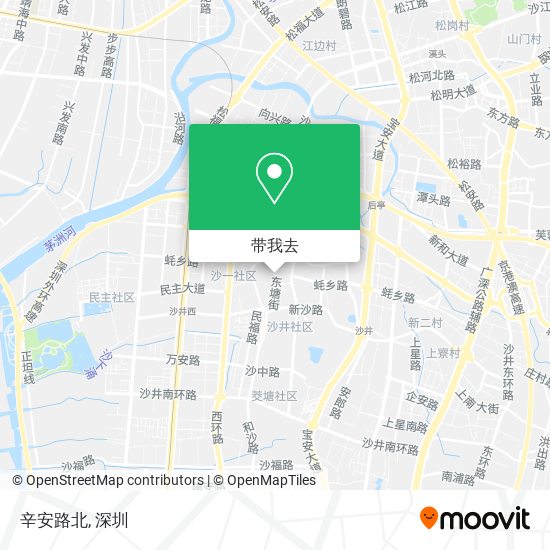 辛安路北地图