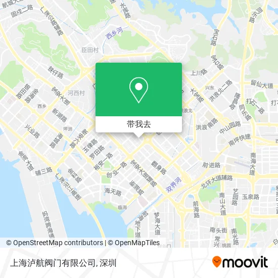 上海泸航阀门有限公司地图