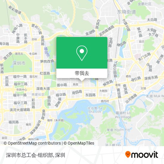 深圳市总工会-组织部地图