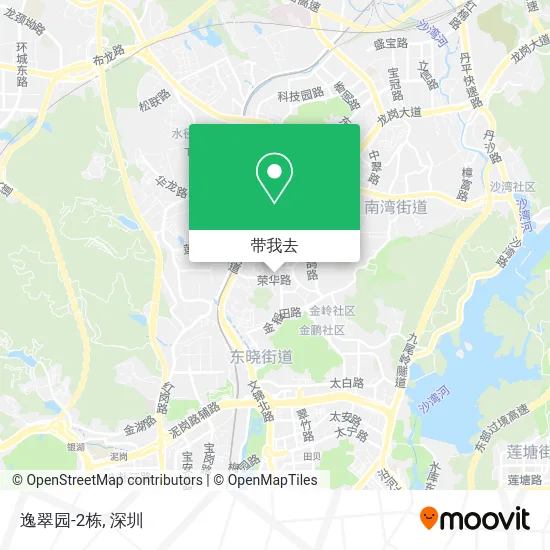 逸翠园-2栋地图