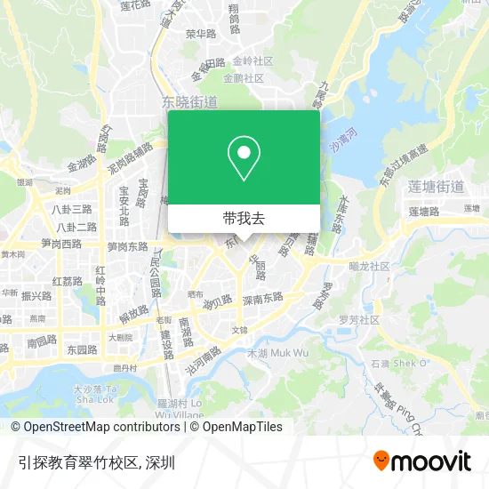 引探教育翠竹校区地图