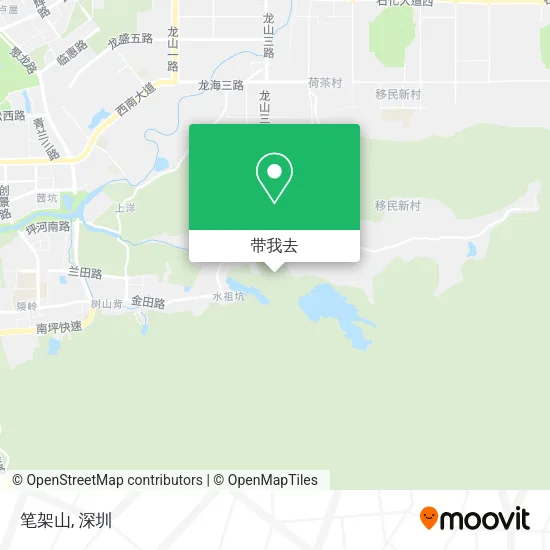 笔架山地图