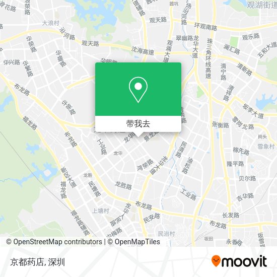 京都药店地图