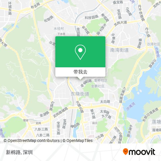 新棉路地图