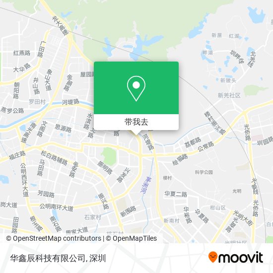 华鑫辰科技有限公司地图