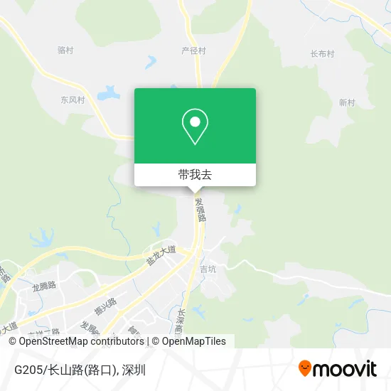 G205/长山路(路口)地图