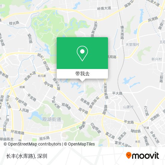 长丰(水库路)地图