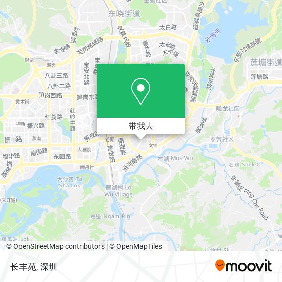 长丰苑地图