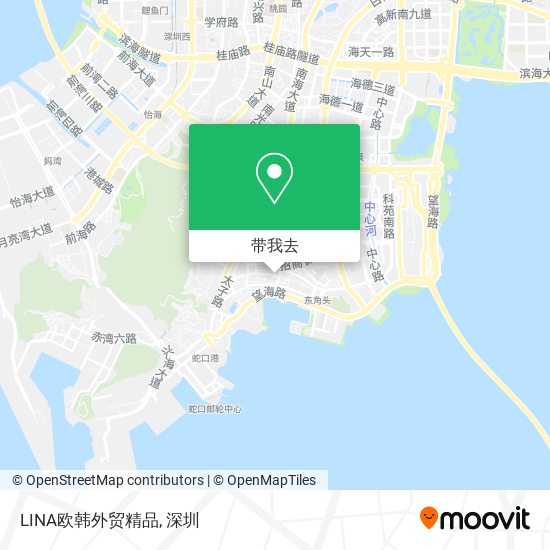 LINA欧韩外贸精品地图
