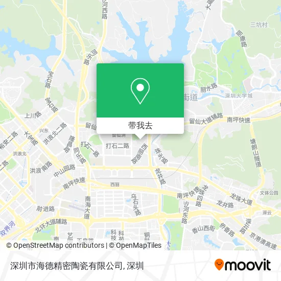 深圳市海德精密陶瓷有限公司地图