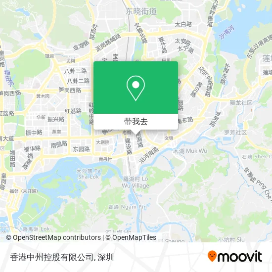 香港中州控股有限公司地图