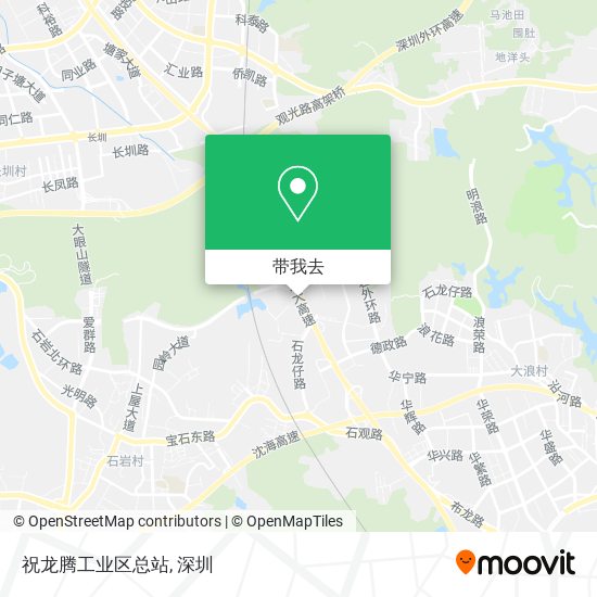 祝龙腾工业区总站地图