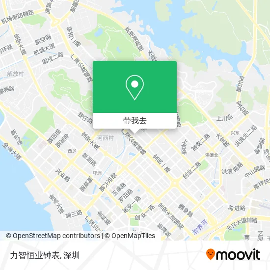 力智恒业钟表地图