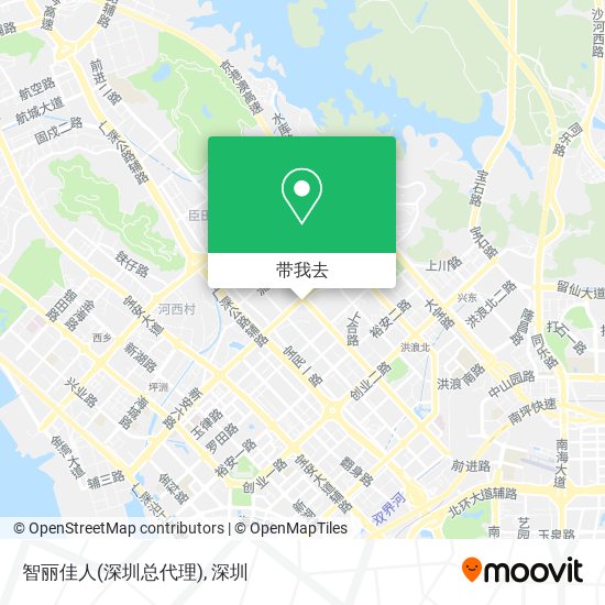 智丽佳人(深圳总代理)地图