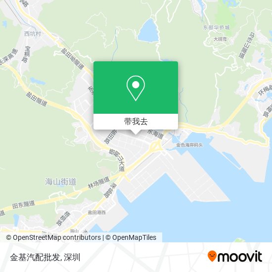 金基汽配批发地图