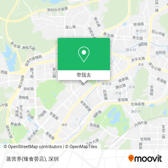 蒸营养(臻食荟店)地图