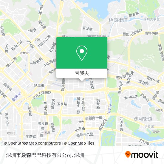 深圳市焱森巴巴科技有限公司地图