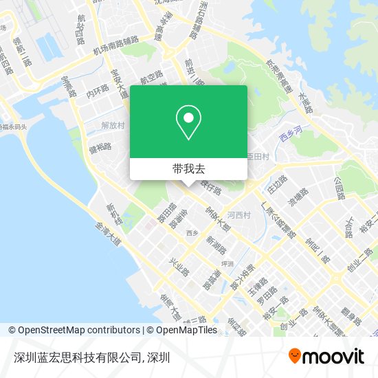 深圳蓝宏思科技有限公司地图
