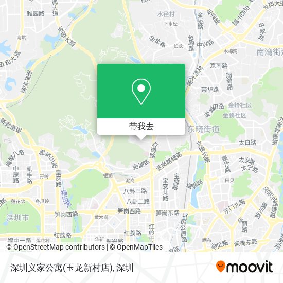 深圳义家公寓(玉龙新村店)地图