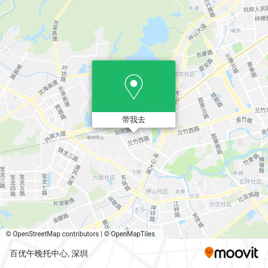 百优午晚托中心地图
