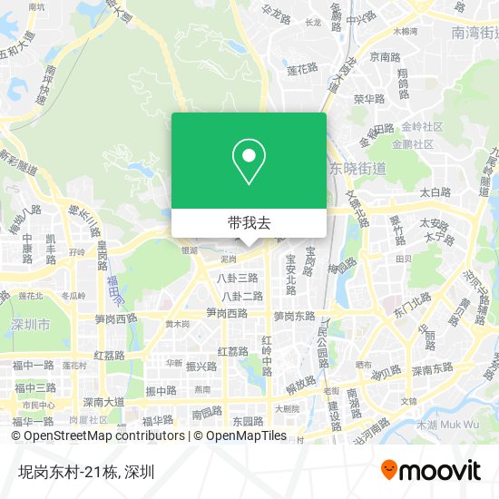 坭岗东村-21栋地图