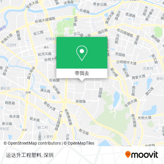 运达升工程塑料地图