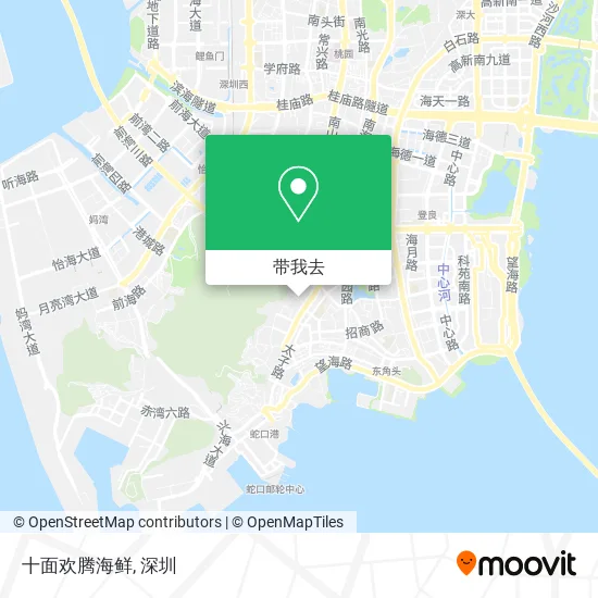 十面欢腾海鲜地图