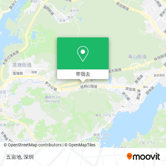 五亩地地图