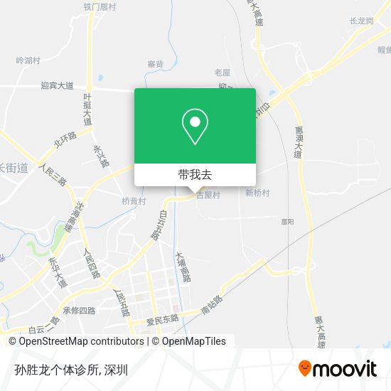 孙胜龙个体诊所地图