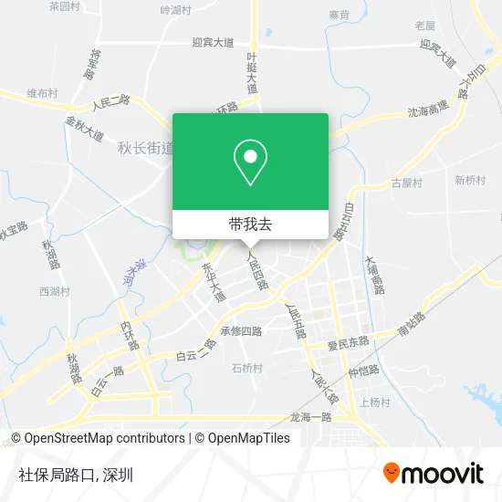 社保局路口地图