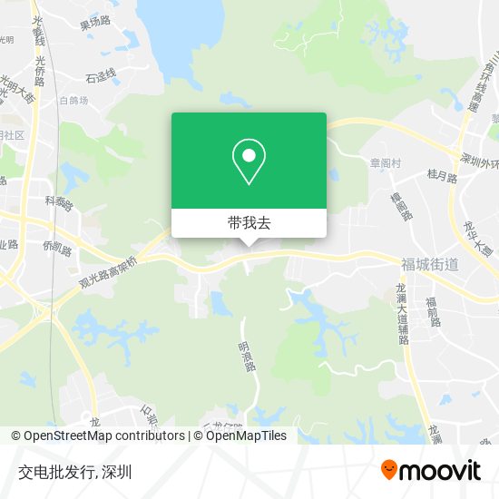交电批发行地图