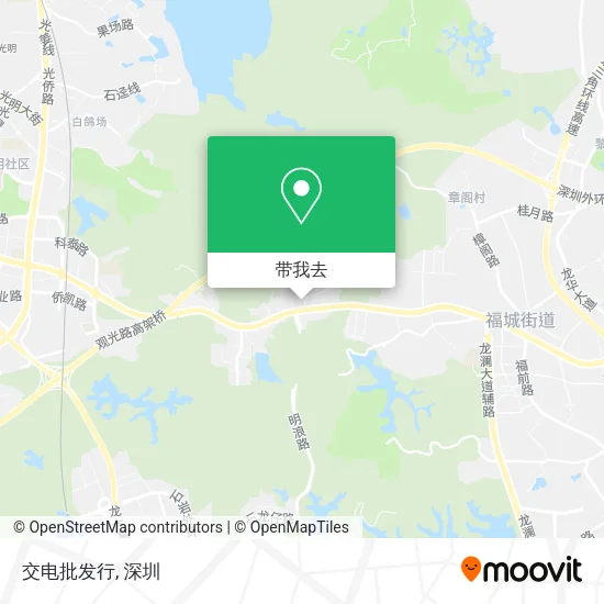 交电批发行地图
